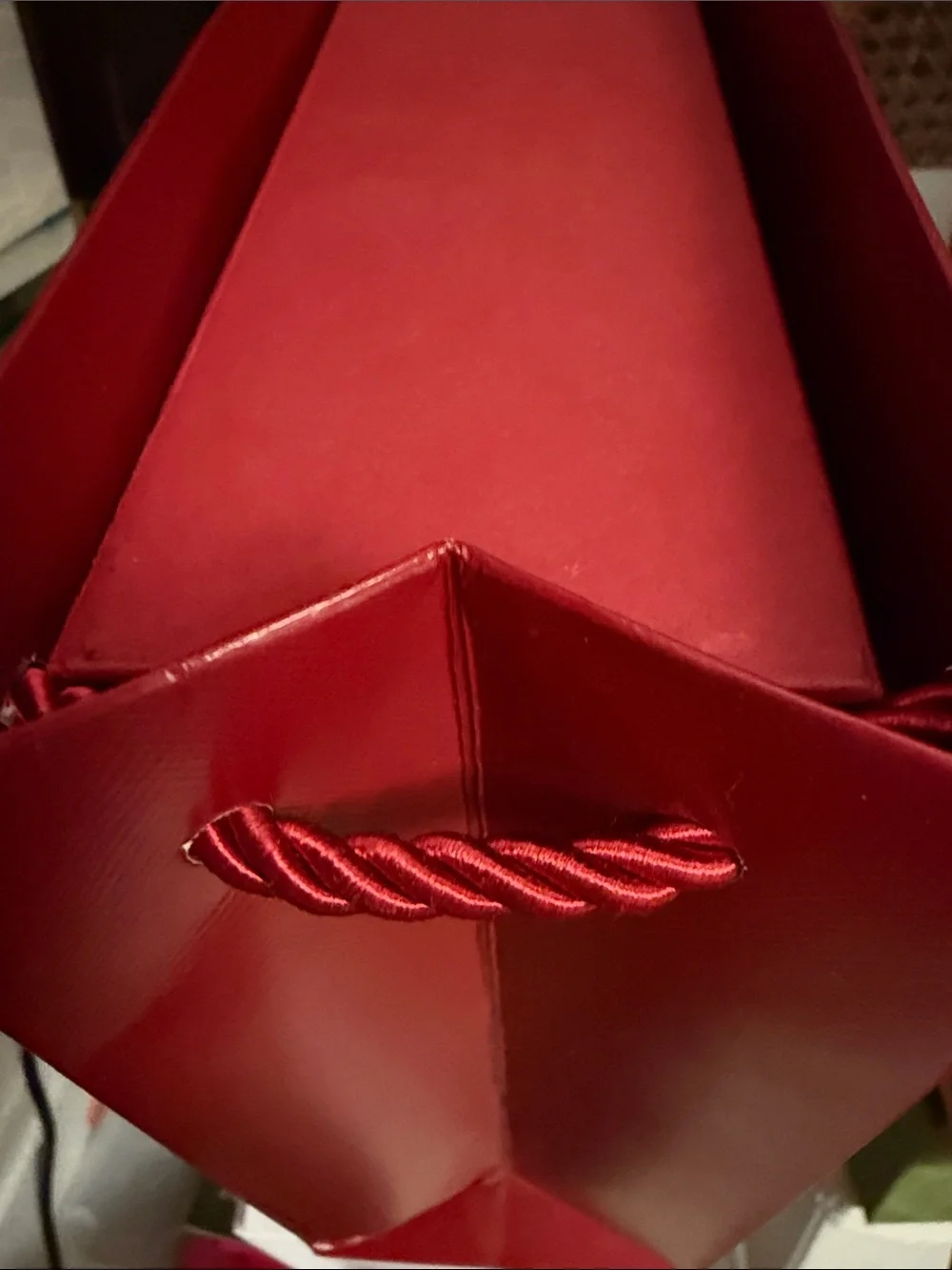 Cartier Red Box W Shopping Bag